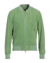 Arma Man Jacket Lime Green Size 44 Goat Skin