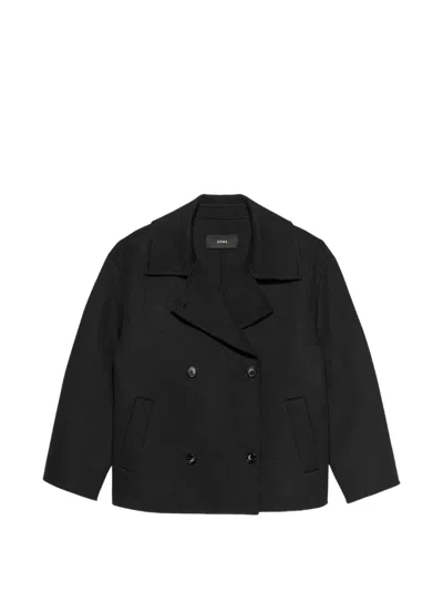 Arma Manila Double-breasted Jacket In Black