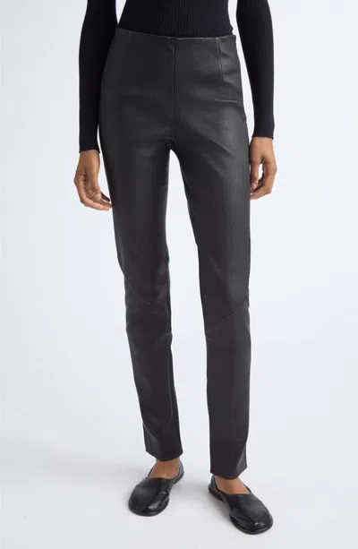 Arma Marlon Full-grain Leather Leggings In Multi