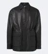 Arma Mavis Leather Jacket In Black
