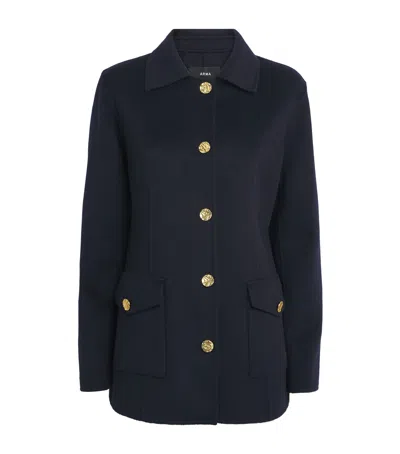 Arma Merino Wool Alexandra Jacket In Blue