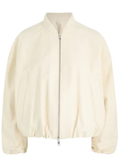 Arma Nova Reversible Leather Bomber Jacket