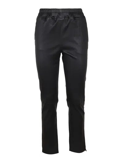 Arma Nos Chatou Stretch Leather Trousers In Black