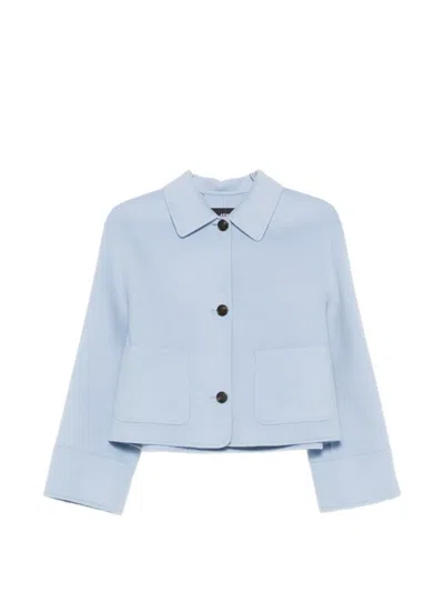 Arma Patch-pocket Jacket In Blue