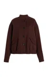 Arma Peggy Wool Jacket In Brown