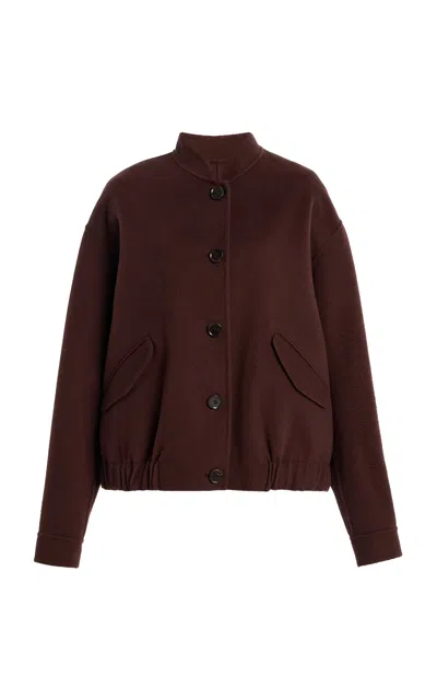 Arma Peggy Wool Jacket In Brown