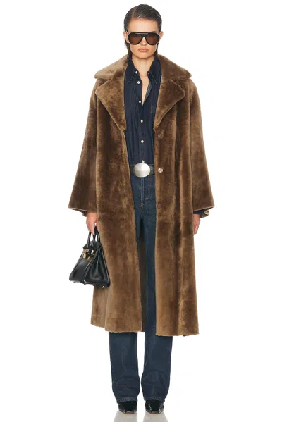 Arma Rien Merinillo Lacon Coat In Brown