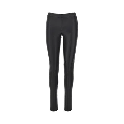 Arma 'roche' Stretch Leather Leggings In Blue