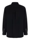 Arma Camicia Il Lana Tasca Pelle In Black