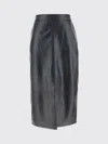 Arma Leather Arkina Skirt In Black