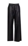 Arma Abigail Elastic-waist Trousers In Black