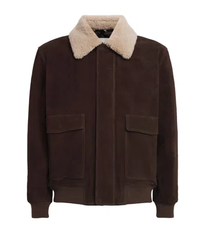 Arma Suede Bari Jacket In Brown
