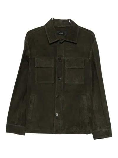 Arma Suede Jacket In Black