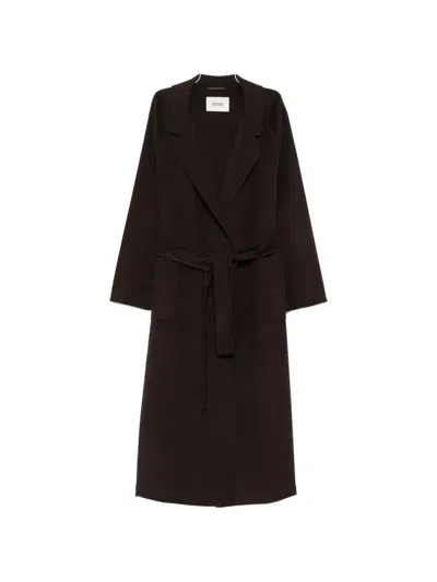 Arma Suza Belted Coat In Black