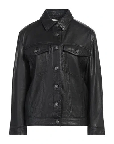 Arma Woman Jacket Black Size 10 Sheepskin