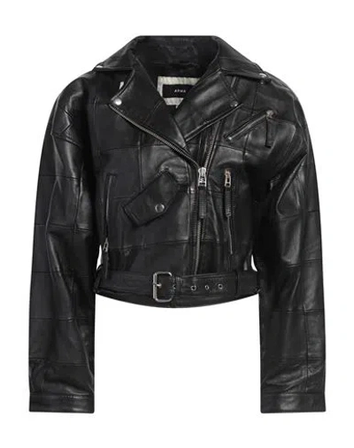 Arma Woman Jacket Black Size S Sheepskin