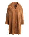 Arma Woman Mini Dress Tan Size 8 Lambskin