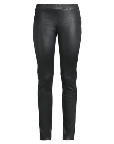 Arma Woman Pants Black Size 10 Lambskin