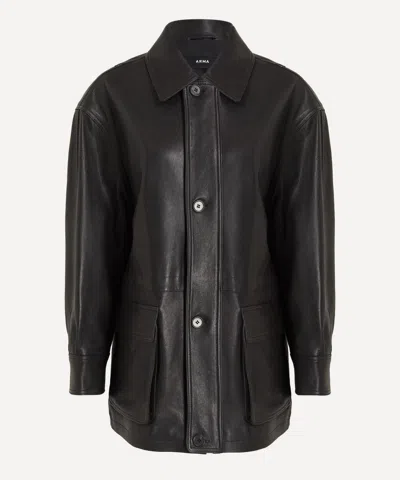 Arma Women's Maeve Leather Jacket In Black