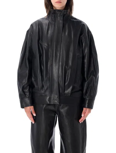 Arma Women's Sleek Coat In Nero