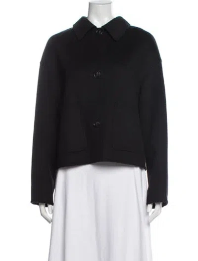 Pre-owned Arma Wool Jacket W/ Tags In Black