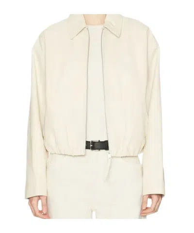 ARMA ARMA LOUA ZIP-UP LEATHER JACKET