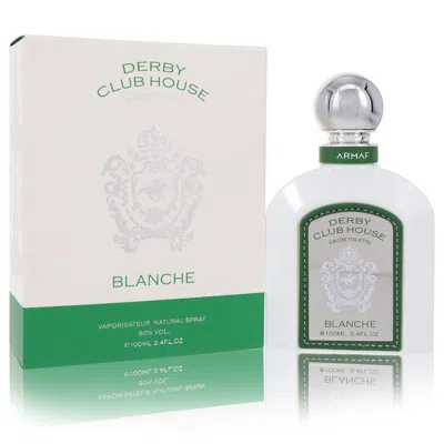 Armaf 2pcs Combo  Derby Blanche White By  Eau De Toilette Spray 3.4 oz Men In Multi