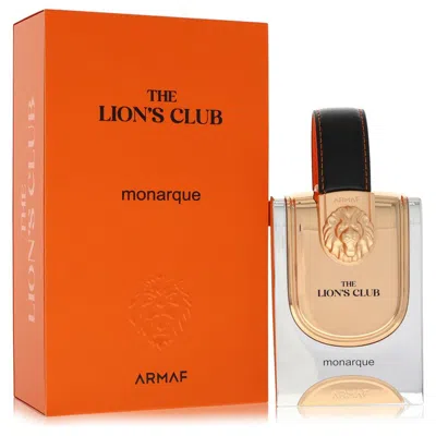 Armaf 2pcs Combo Gift Set  The Lion's Club Monarque By  Eau De Parfum Spray 3.4 oz For Women In Multi