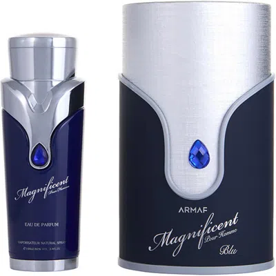 Armaf 3.4 oz Magnificient Blue Men Edp Spray In Multi
