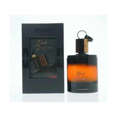 Armaf Black Saffron For Men Eau De Parfum Spray 3.4 oz
