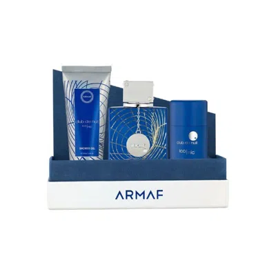 Armaf Club De Nuit Blue Iconic Gift Set Fragrances 6294015175264 In Transparent