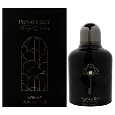 Armaf Club De Nuit Private Key To My Dreams By  For Men - 3.4 oz Extrait De Parfum Spray