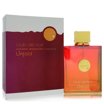 Armaf Club De Nuit Untold By  Eau De Parfum Spray 6.8 oz For Men In Multi