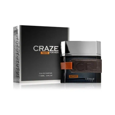 Armaf Craze Noir For Men Eau De Parfum Spray 3.4 oz