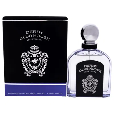 Armaf Derby Club House By  For Men - 3.4 oz Edt Spray In Black / Green / Orange