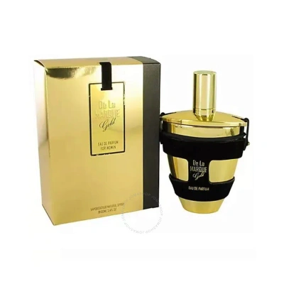 Armaf Ladies De La Marque Gold Edp Spray 3.4 oz Fragrances 6085010041681 In Gold / Orange / Pink / Rose Gold
