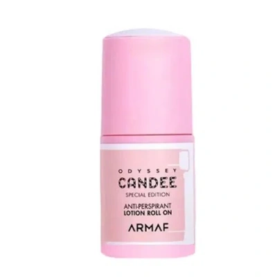 Armaf Ladies Odyssey Candee Deodorant Rollerball 2.5 oz Fragrances 6295199802694 In Pink
