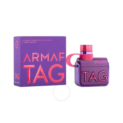 Armaf Ladies Tag Donna Colorata Edp Spray 3.4 oz Fragrances 3700675100018 In White