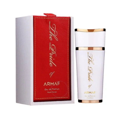 Armaf Ladies The Pride Of  White Edp Spray 3.4 oz Fragrances 6294015138320