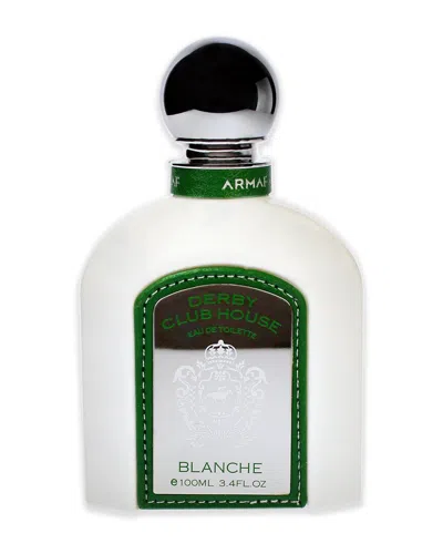 Armaf Men's 3.4oz Derby Club House Blanche Edt Spray