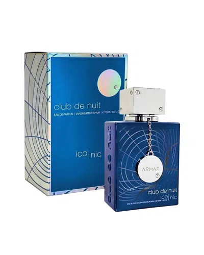 Armaf Men's 3.6oz Club De Nuit Blue Iconic Edp Spray In White