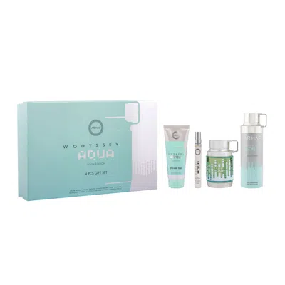 Armaf Men's Aqua Odyssey Aqua 4pcs Gift Set Fragrances 6295199815090