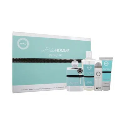 Armaf Men's Blue Homme Gift Set 6085010091617 In Transparent