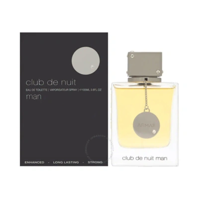 Armaf Men's Club De Nuit Edt Spray 3.6 oz Fragrances 6294015151596 In N/a