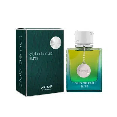 Armaf Men's Club De Nuit Elite Edp Spray 3.4 oz Fragrances 6295199829110 In Multi