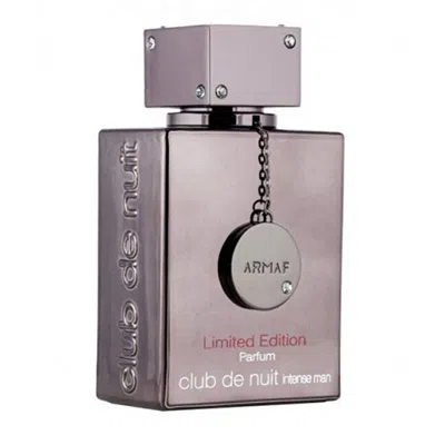 Armaf Men's Club De Nuit Intense Limited Edition Parfum 3.6 oz Fragrances 6294015180367 In Black / Pink / White