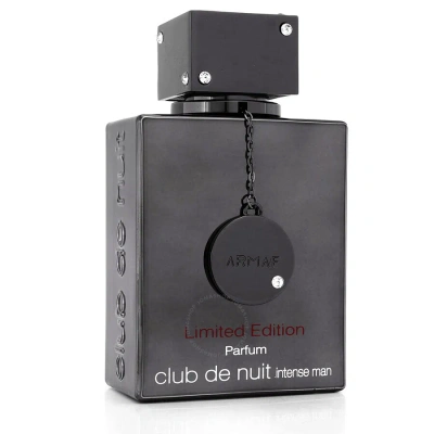 Armaf Men's Club De Nuit Intense Limited Edition Parfum Spray 3.6 oz Fragrances 6294015126174 In Black / Pink / White