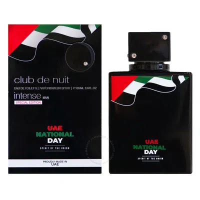 Armaf Men's Club De Nuit Intense Man Uae National Day Edt Spray 3.5 oz Fragrances 6295199804131