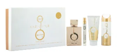 Armaf Men's Club De Nuit Milestone Gift Set Fragrances 6295199814864 In Transparent