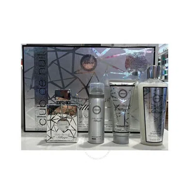 Armaf Men's Club De Nuit Sillage Gift Set Fragrances 6294015157376 In White